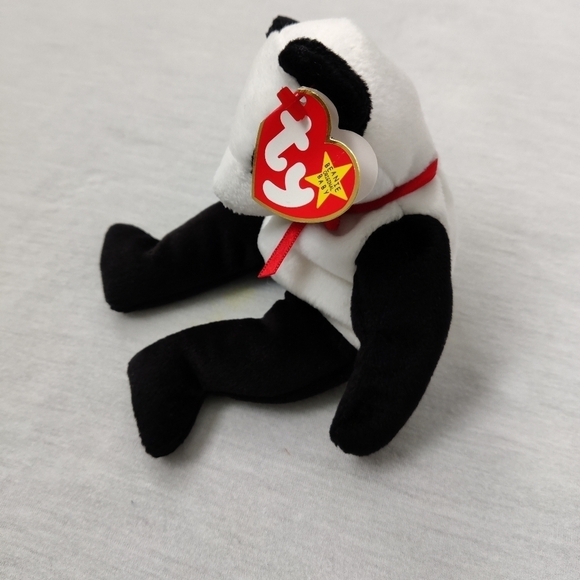 TY Beanie RARE original baby Fortune panda bear - Picture 2 of 7